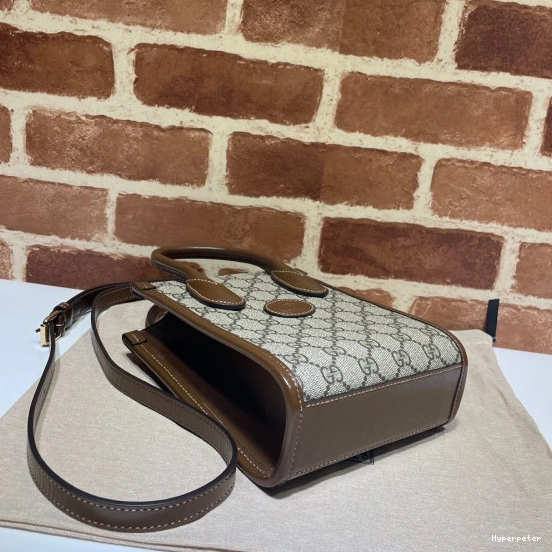 Hyperpeter tote with Interlocking Gucci G bag Mini 0812